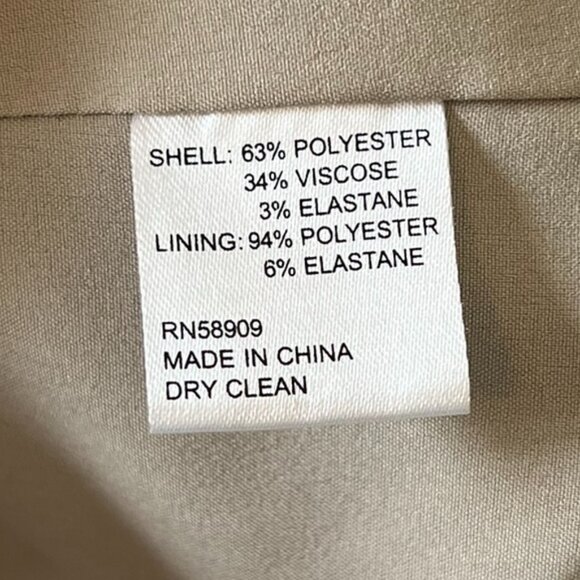 Antonio Melani Women's Dhara Stretch Crepe V-Neck 3/4 Sleeve Dress Size 4 Sheath - Picture 6 of 8